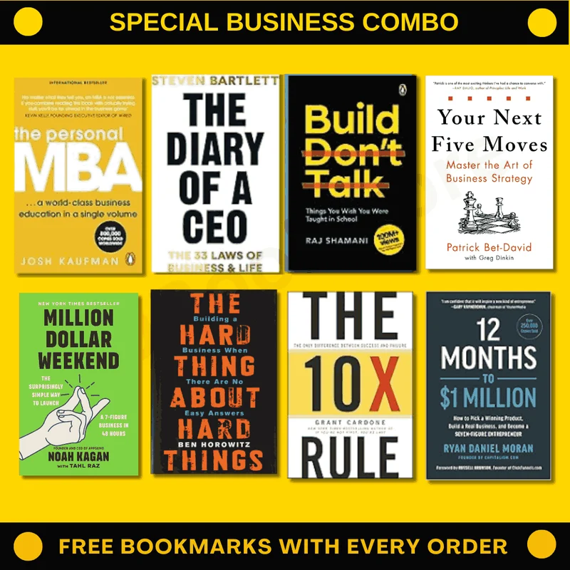 8 BOOKS SPECIAL BUSINESS COMBO book cover