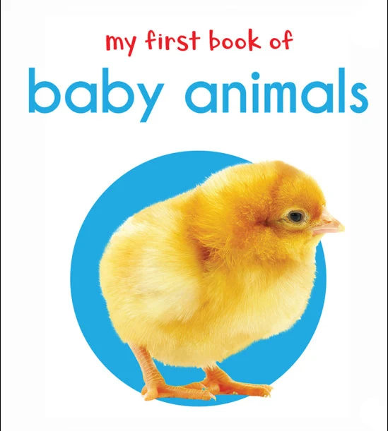 My First Book of Baby Animals: First Board Book book cover