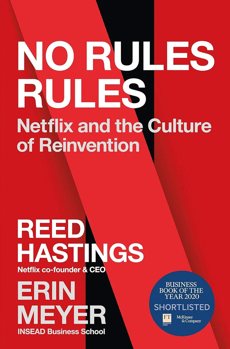 No Rules Rules by Reed Hastings and Erin Meyer book cover