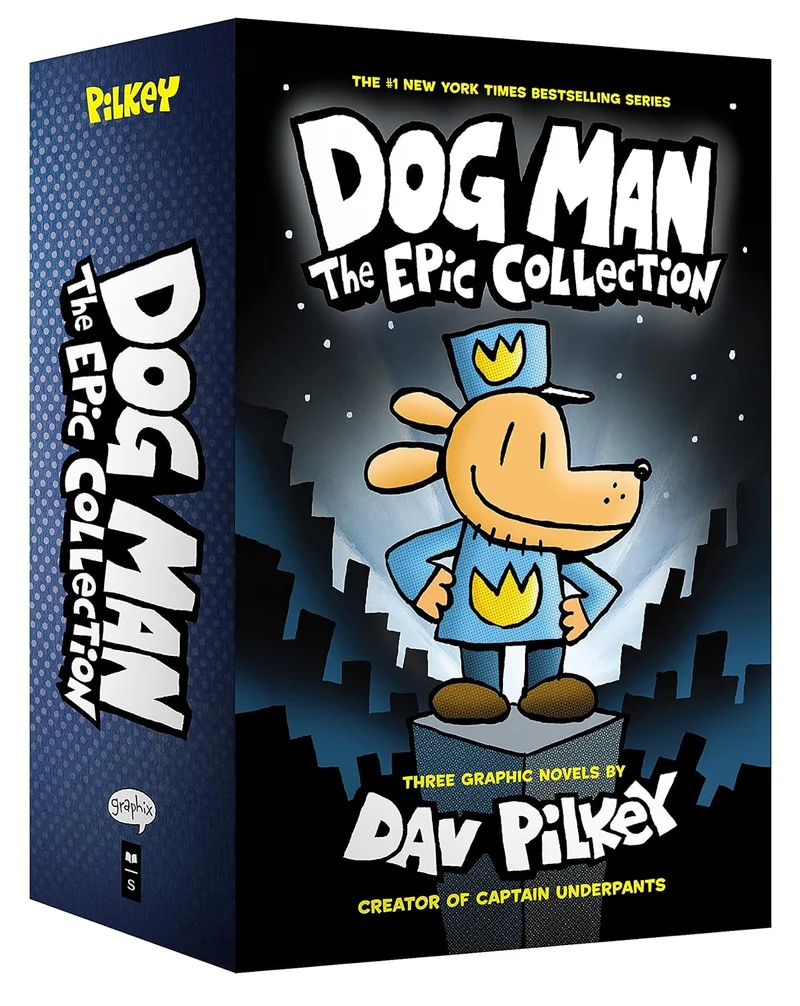 Dog Man #1-3 Boxed Set book cover