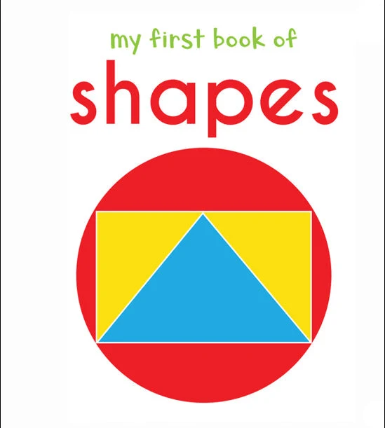 My First Book of Shapes: First Board Book book cover