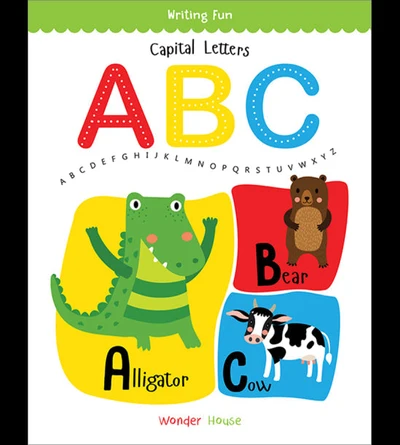 Capital Letters ABC: Write and practice Capital Letters A to Z book for kids (Wr