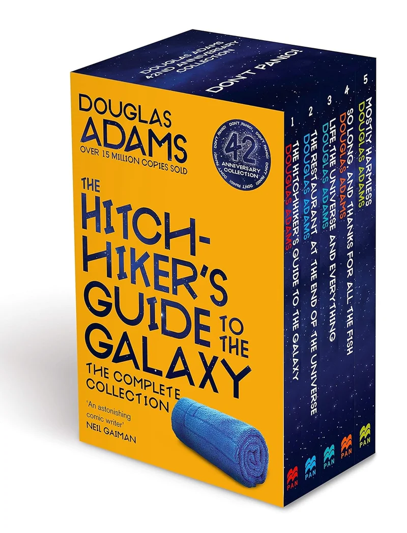 The Complete Hitchhiker’s Guide to the Galaxy Box Set by Douglas Adams book cover