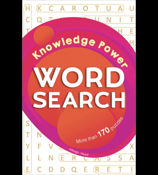 Word Search - Knowledge Power: Classic Word Puzzles For Everyone book cover