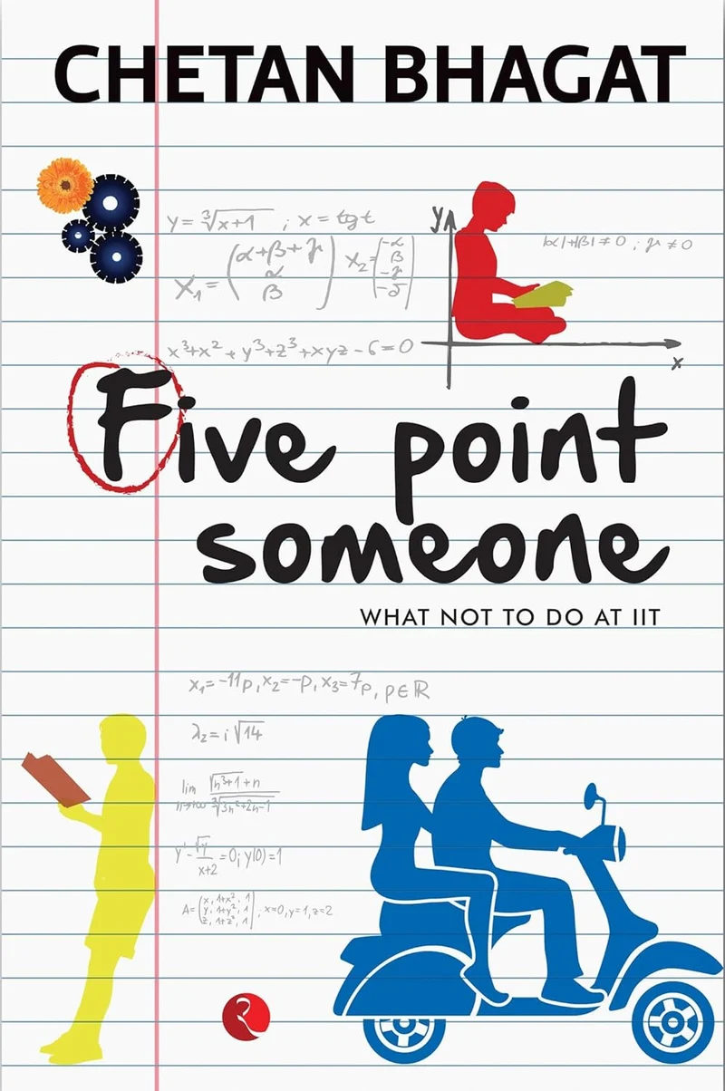 FIVE POINT SOMEONE by Chetan Bhagat book cover