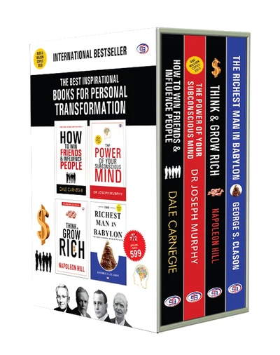 The Best Inspirational Books for Personal Transformation (Set of 4 Books): Perfe