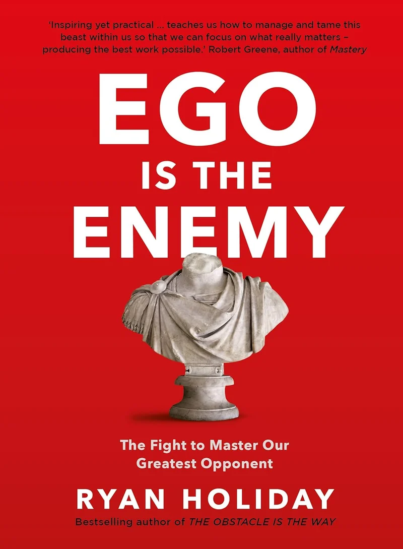 Hardcover Ego is the Enemy book cover