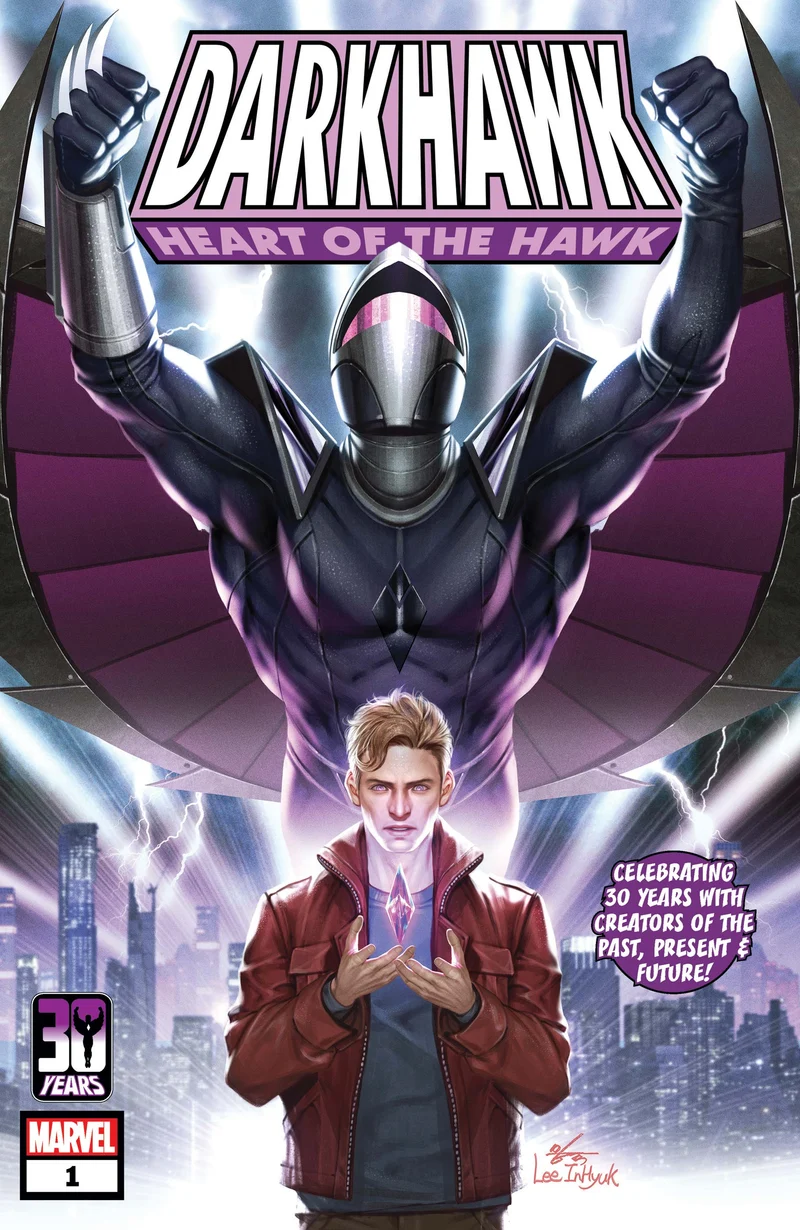 Darkhawk: Heart Of The Hawk (2021) #1 B17 book cover