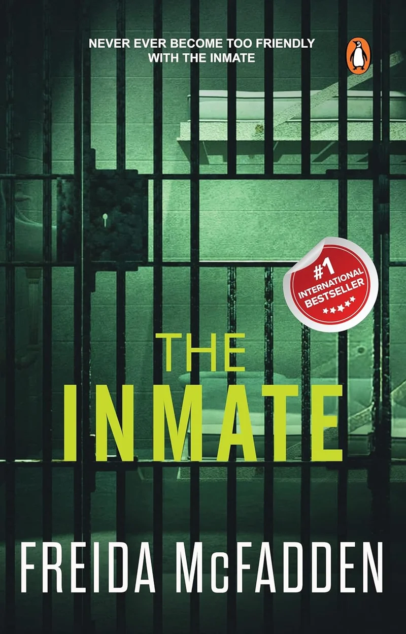 The Inmate by Freida McFadden book cover