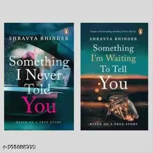 COMBO Something I Never Told You [Paperback] + Somthing I Am Waiting to tell You book cover