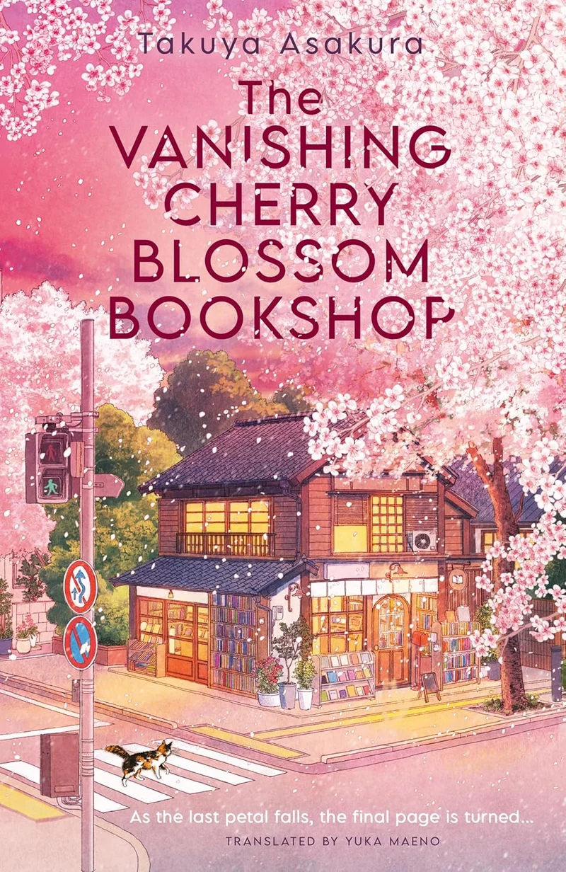 The Vanishing Cherry Blossom Bookshop by Takuya Asakura book cover