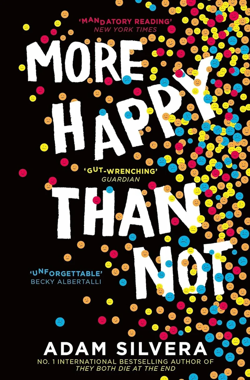 MORE HAPPY THAN NOT book cover