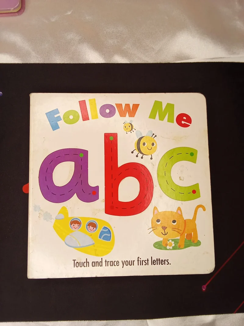 FOLLOW ME a b c book cover