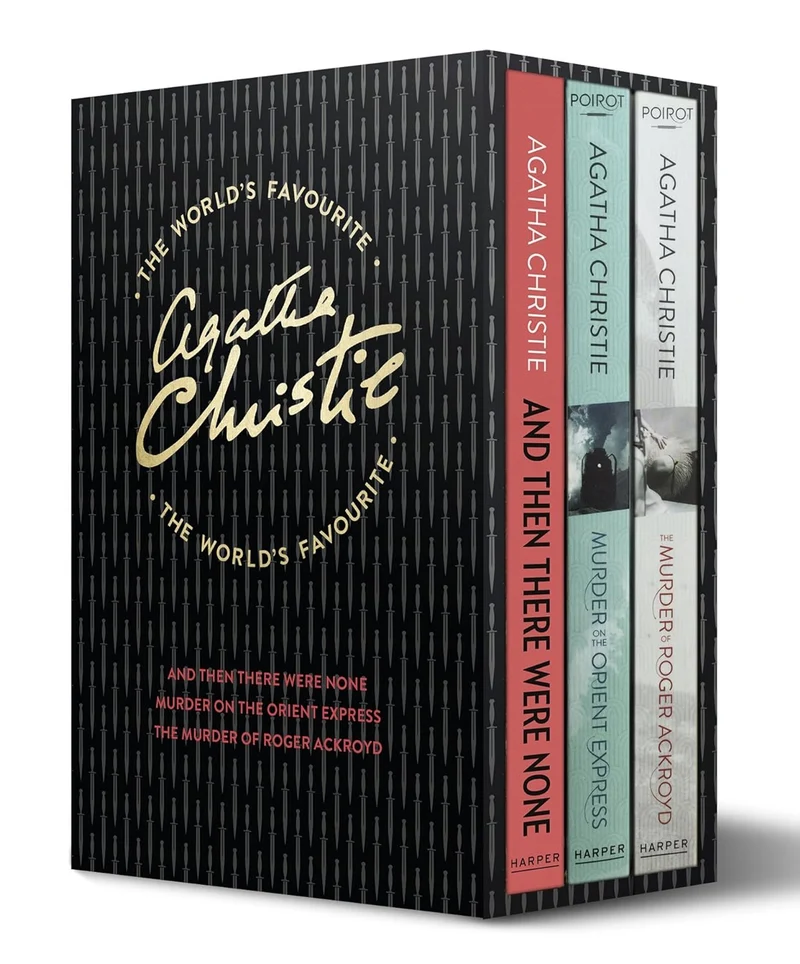 The World's Favourite: And Then There Were None, Murder on the Orient Express, T book cover