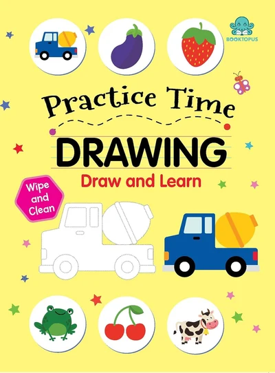LETS PRACTICE WIPE N CLEAN DRAWING
