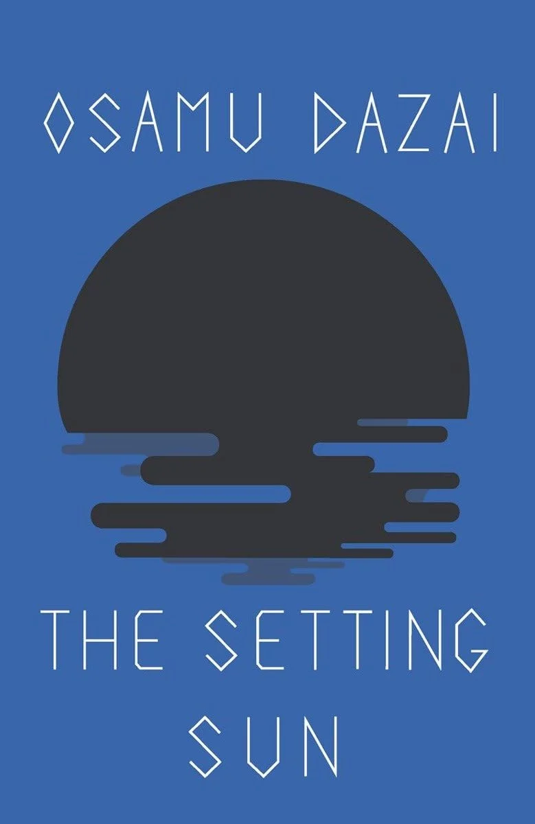 The Setting Sun by Osamu Dazai book cover