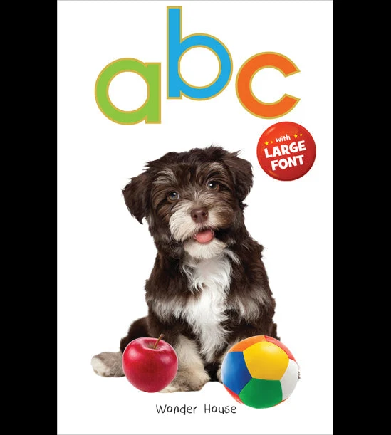 ABC - Early Learning Board Book With Large Font : Big Board Books Series book cover