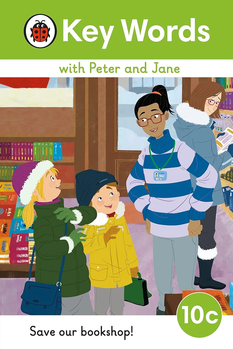 Key Words with Peter and Jane Level 10c Save Our Bookshop! book cover