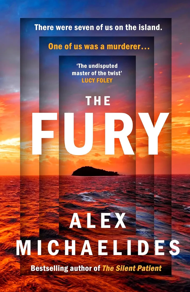 The Fury by Alex Michaelides book cover