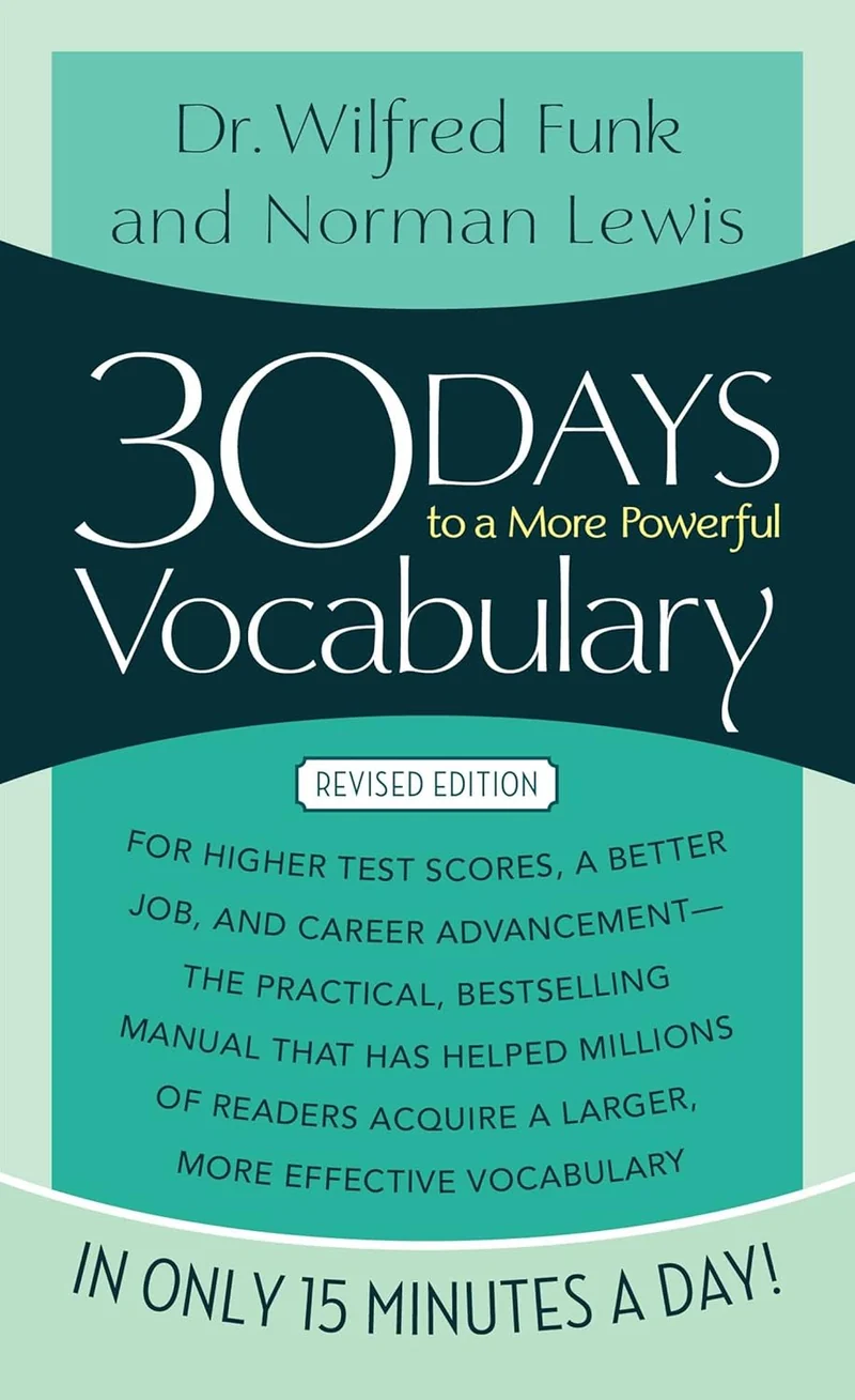 30 Days To A More Powerful Vocabuly book cover