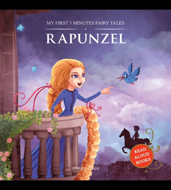 My First 5 Minutes Fairy Tales Rapunzel: Traditional Fairy Tales For Children (A book cover