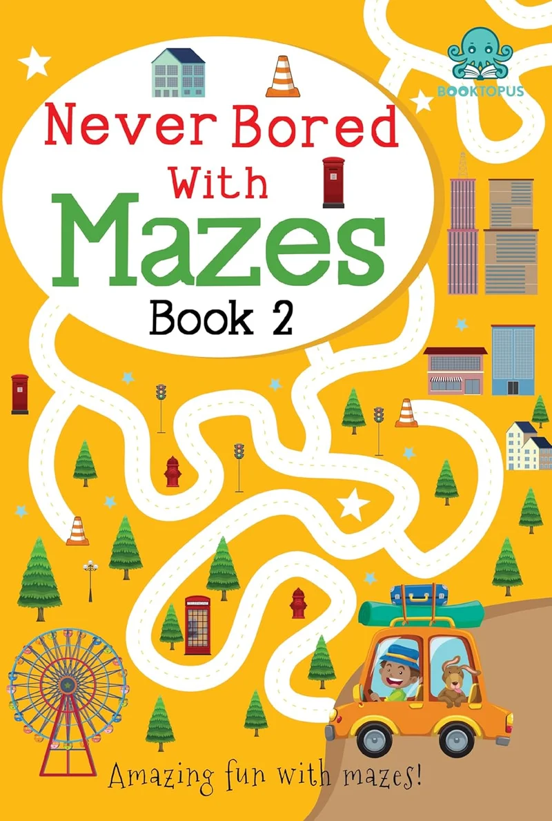 Never Bored With Mazes Book 2 book cover