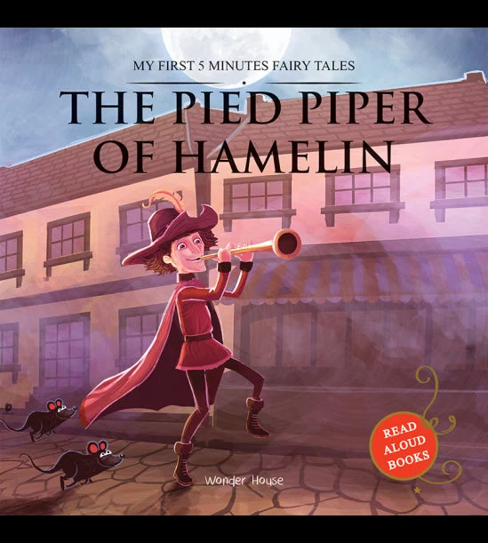 My First 5 Minutes Fairy Tales The Pied Piper of Hamelin: Traditional Fairy Tale book cover