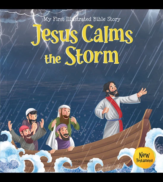 My First Illustrated Bible Story: Jesus Calms the Storm book cover