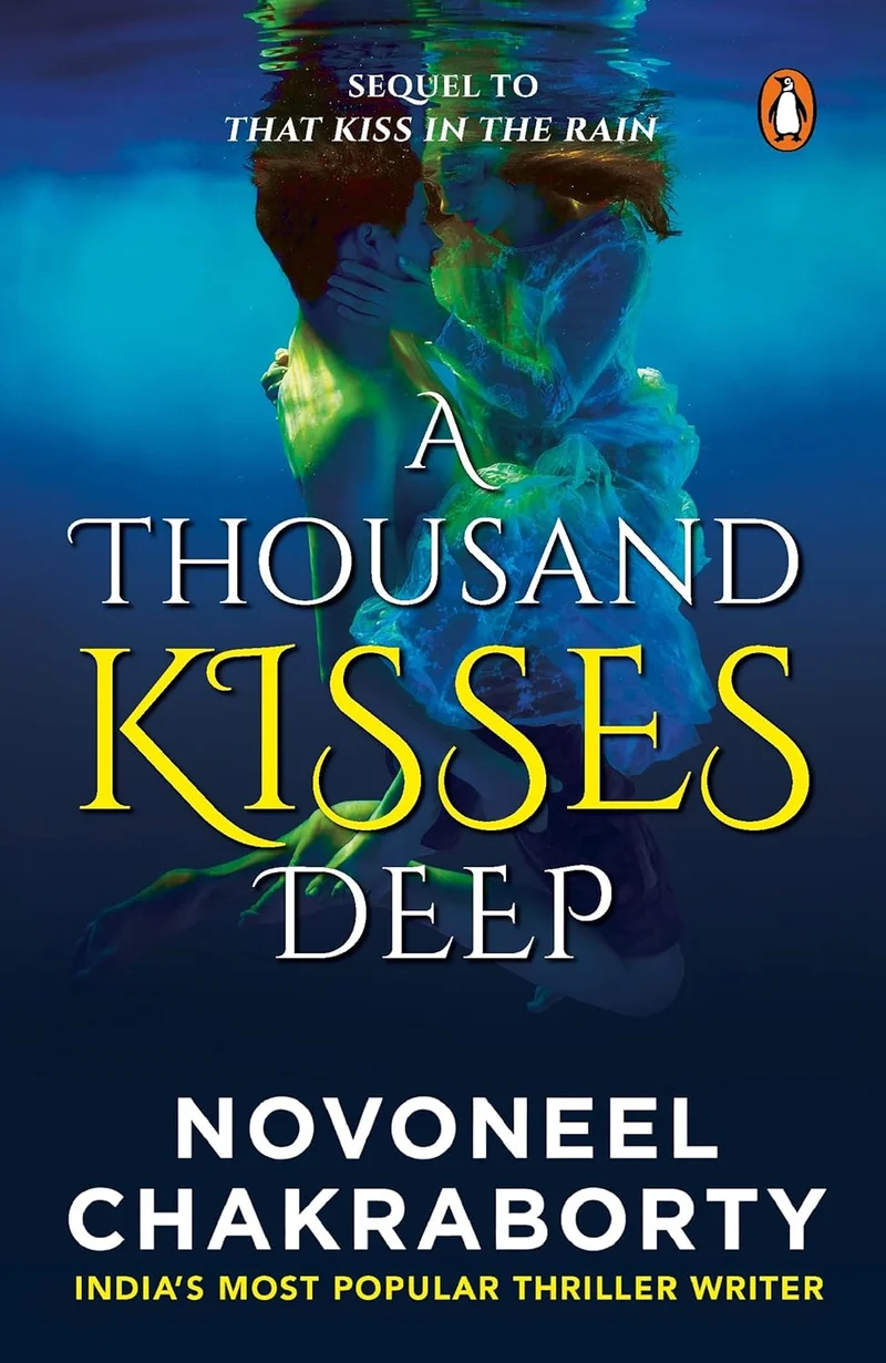 A Thousand Kisses Deep by Novoneel Chakraborty book cover