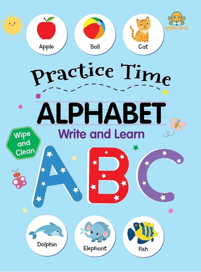 LETS PRACTICE WIPE N CLEAN ALPHABETS