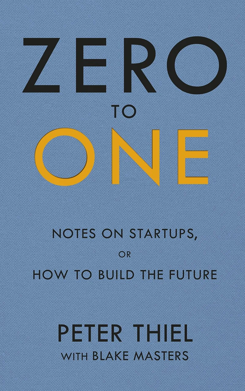 Zero to One book cover