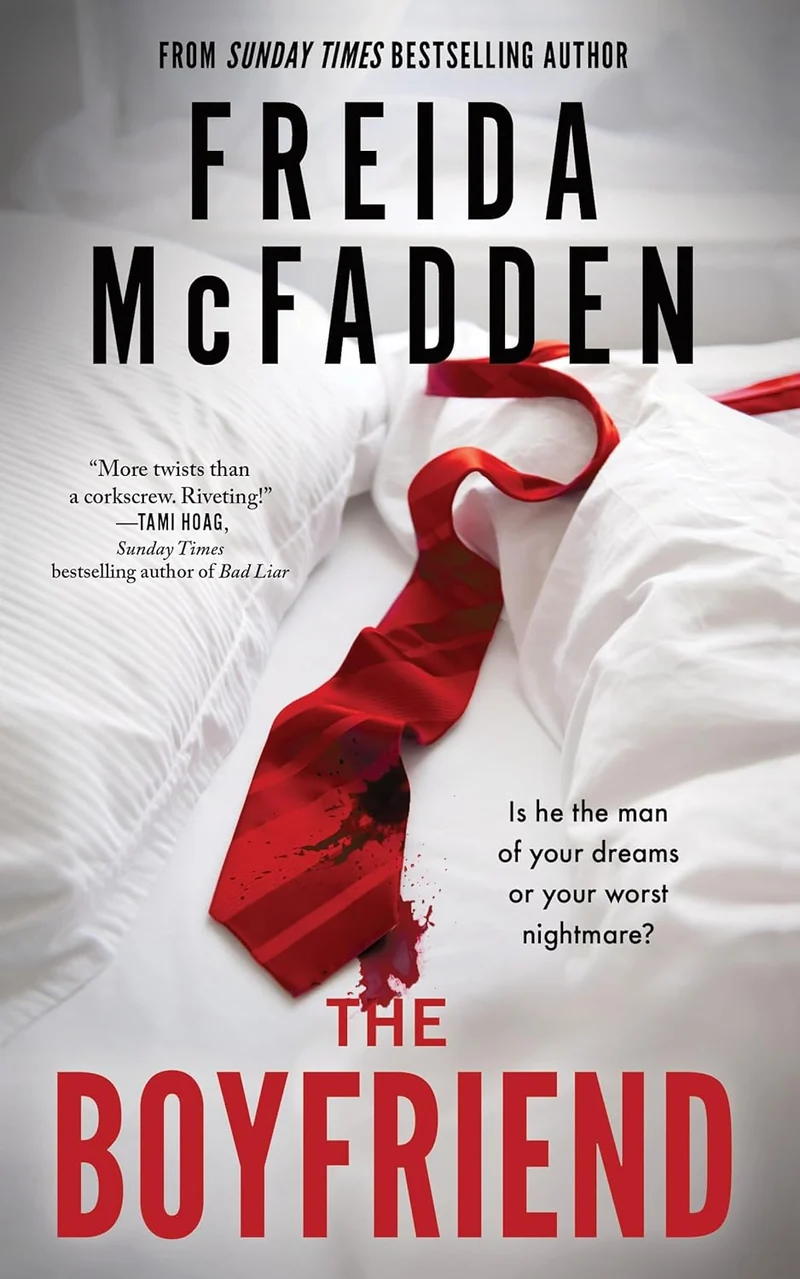 The Boyfriend by Freida McFadden book cover