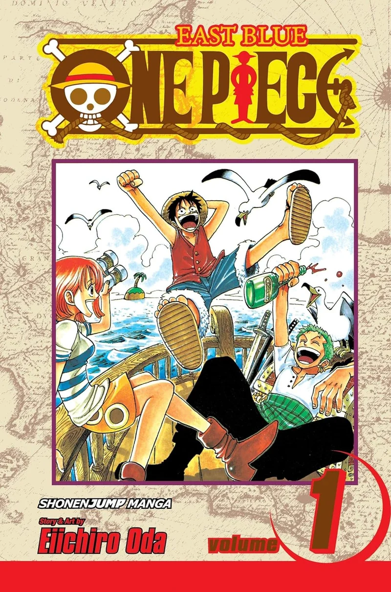 One Piece Vol 1 book cover
