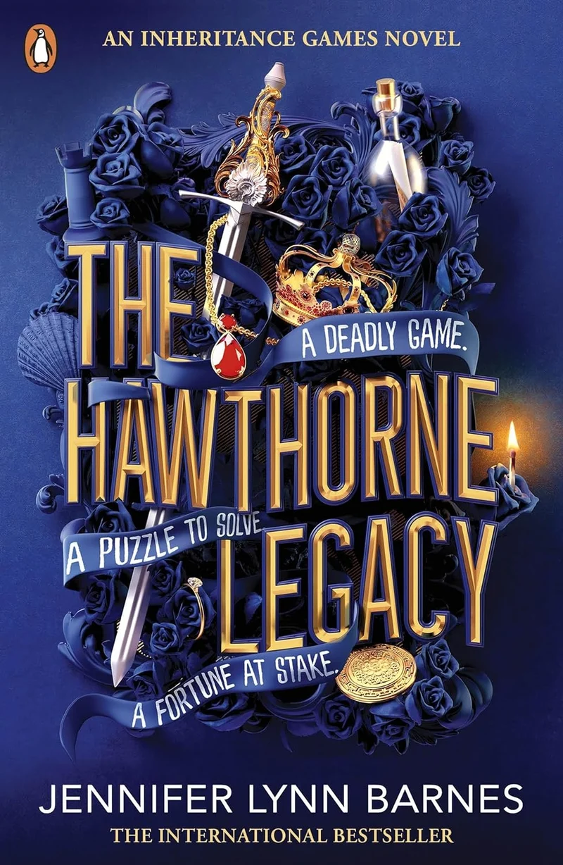 The Hawthorne Legacy by BARNES JENNIFER LYNN book cover