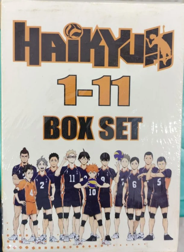 Haikyu!! Manga Box Set 1-11 – English book cover
