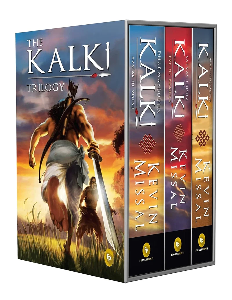 The Kalki Trilogy (Set of 3 Books) - Avatar of Vishnu; Eye of Brahma; Sword of S book cover
