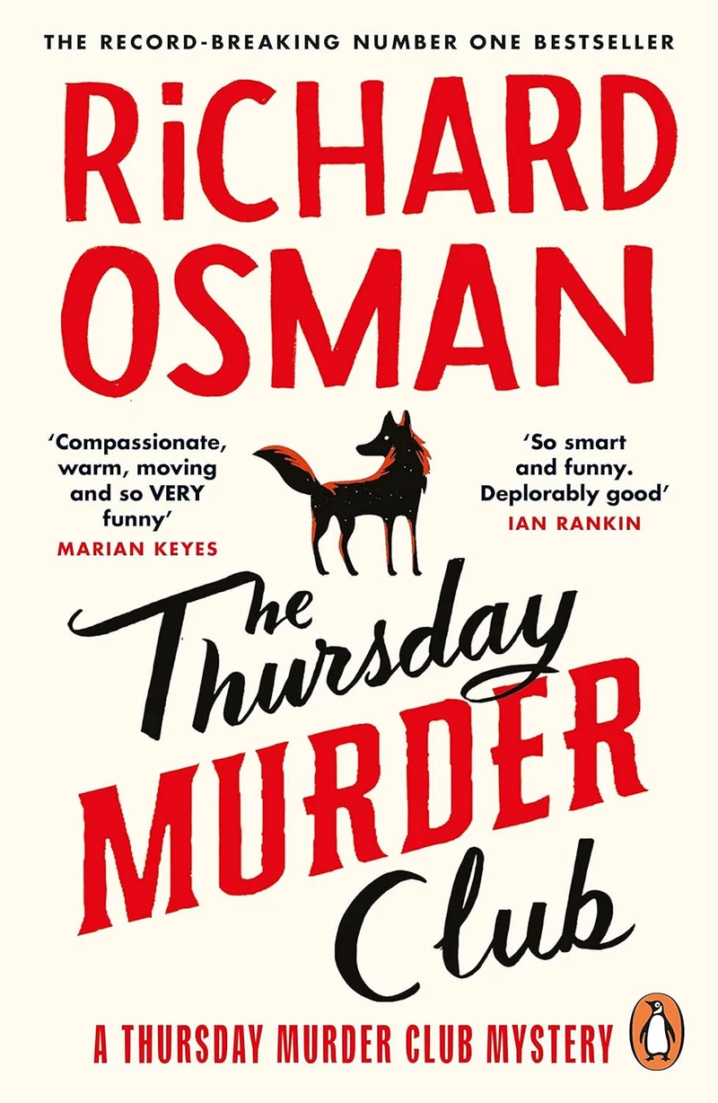 The Thursday Murder Club by Richard Osman book cover
