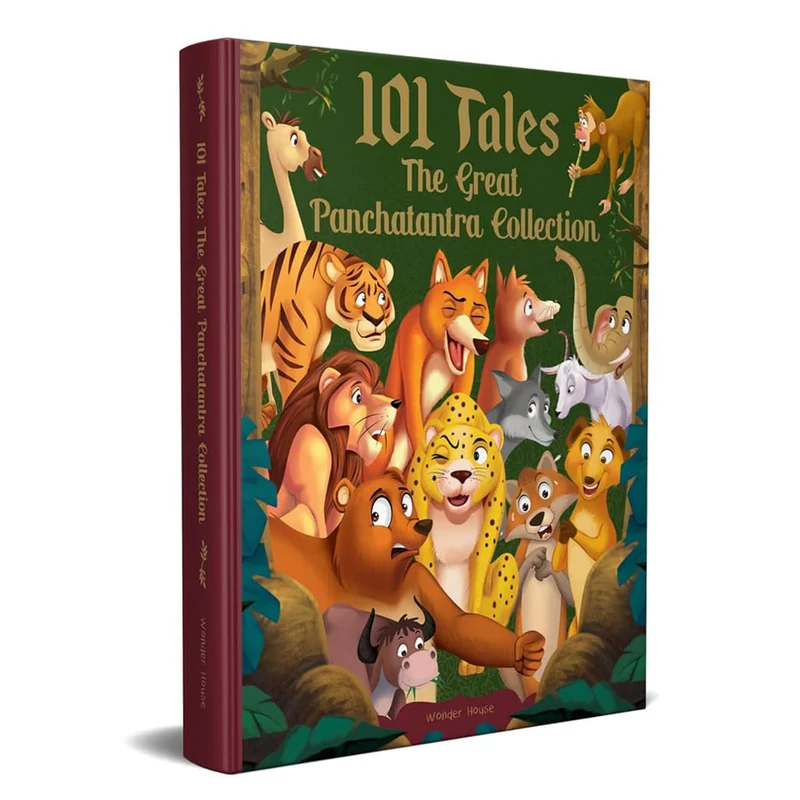 The Great Panchatantra Collection - 101 tales , Collection of Witty Moral Storie book cover