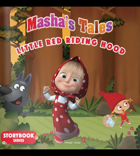 Masha's Tales: Little Red Riding Hood (Story Book) book cover