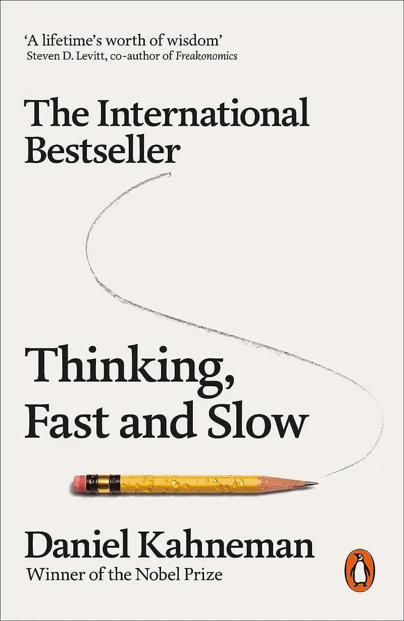 Thinking Fast & Slow book cover