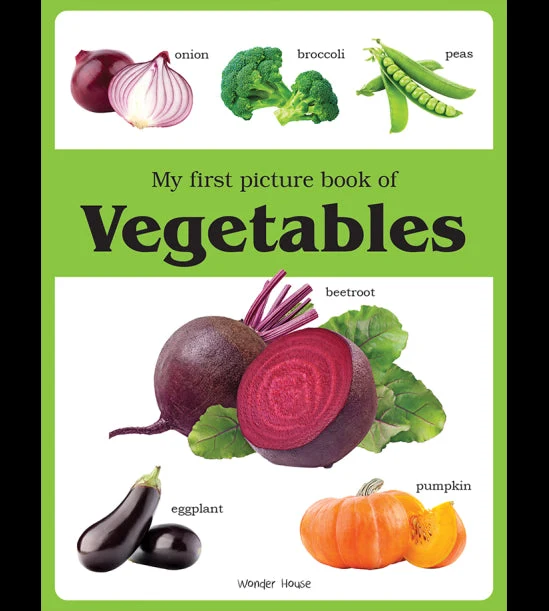 My first picture book of Vegetables: Picture Books for Children book cover