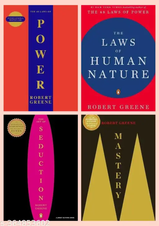 Full Edition Robert Greene 4 Books Combo book cover