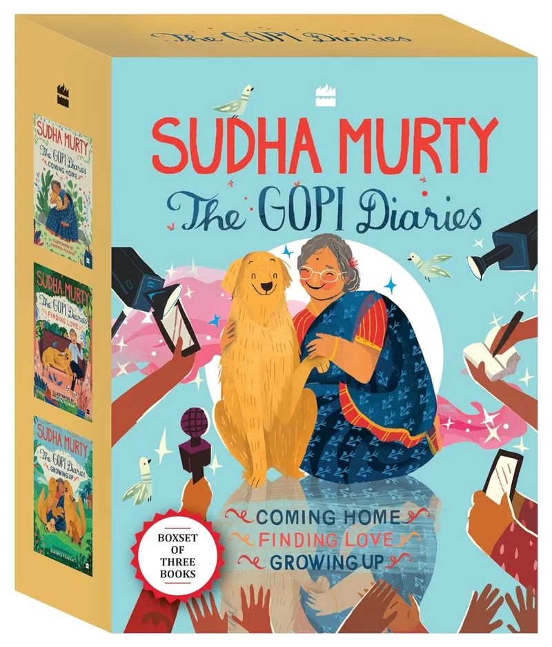 THE GOPI DIARIES BOXSET: set of 3 books book cover