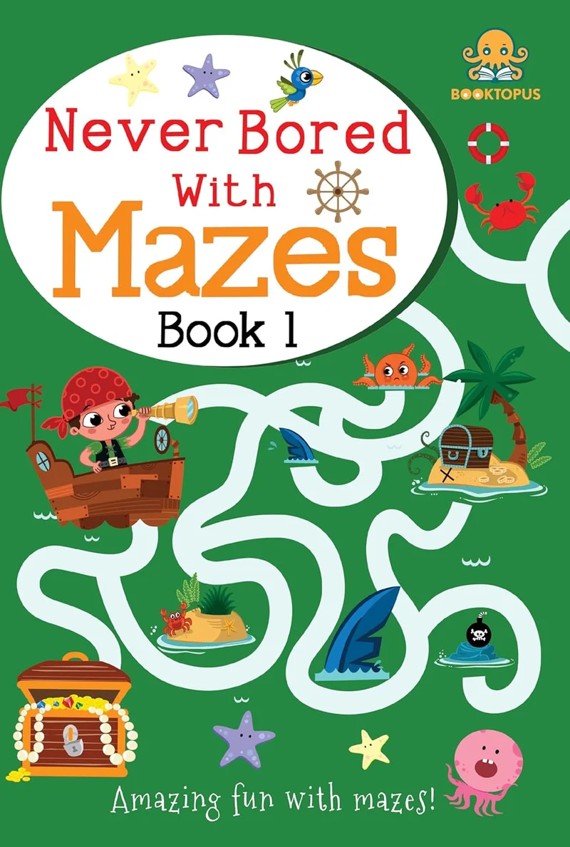 Never Bored With Mazes Book 1 book cover
