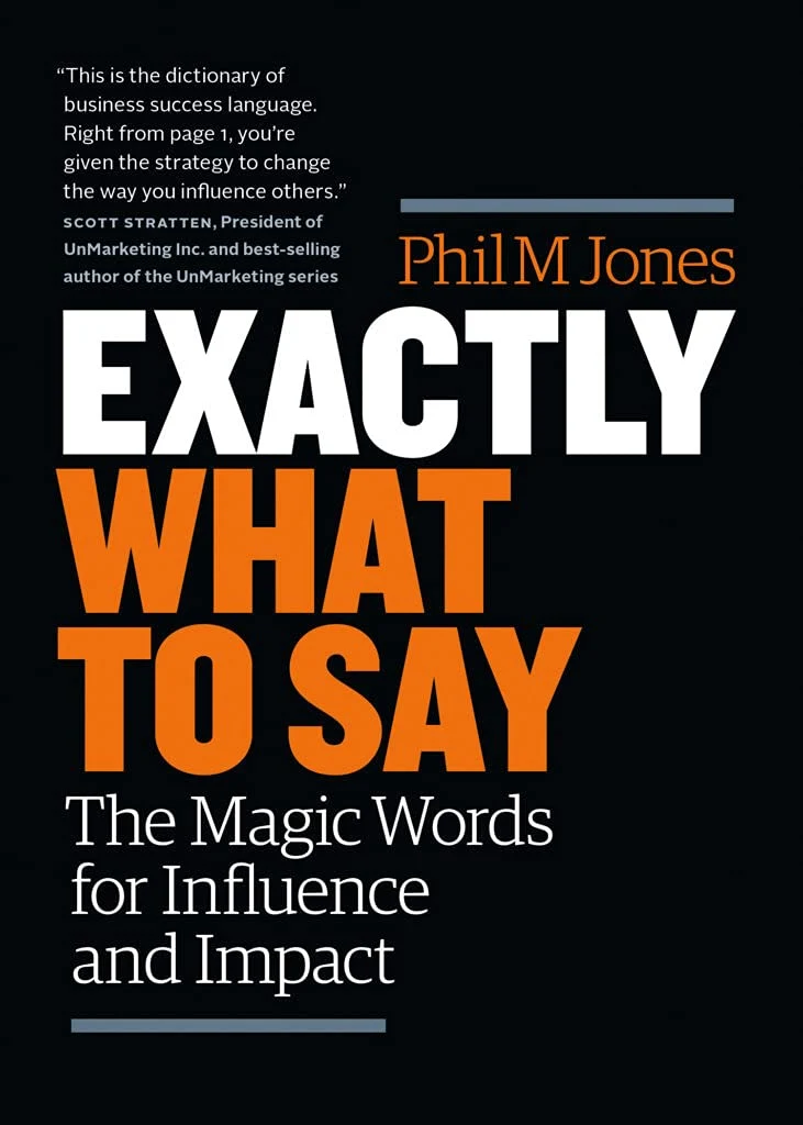 Exactly What to Say book cover
