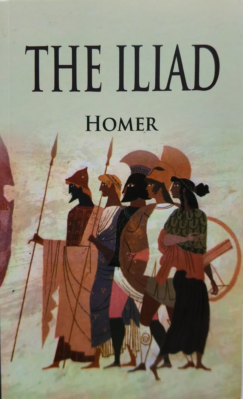 The Iliad by Homer book cover