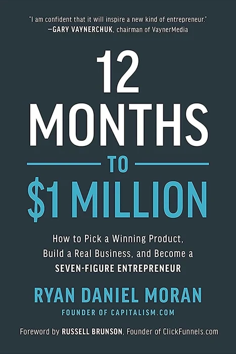 12 Months to $1 Million: How to Pick a Winning Product, Build a Real Business, a book cover