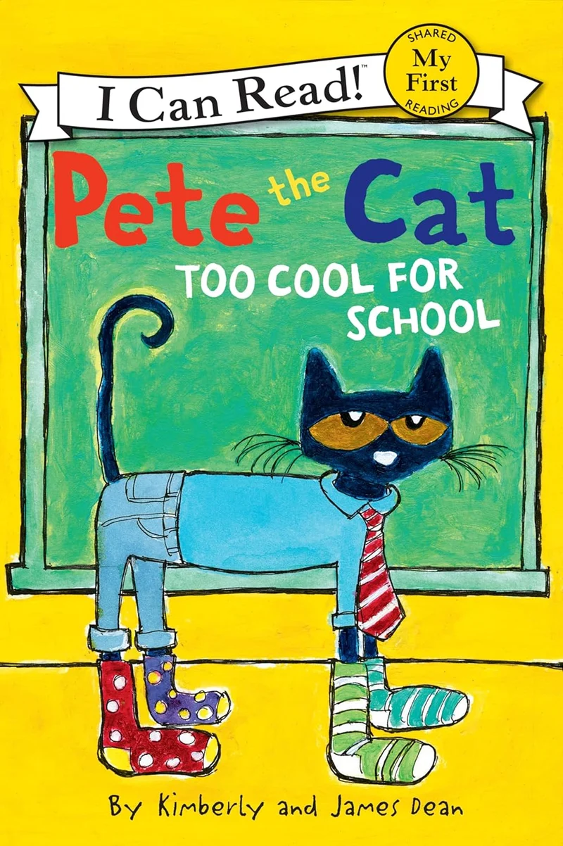 Pete the Cat: Too Cool for School book cover