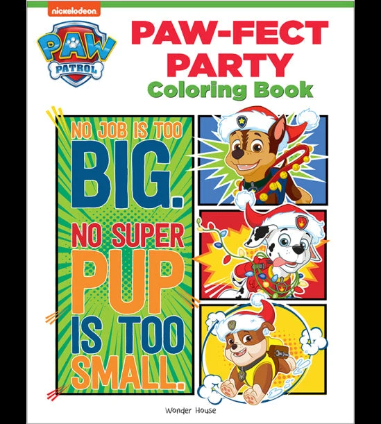 Paw-fect Party: Paw Patrol Coloring Book For Kids book cover