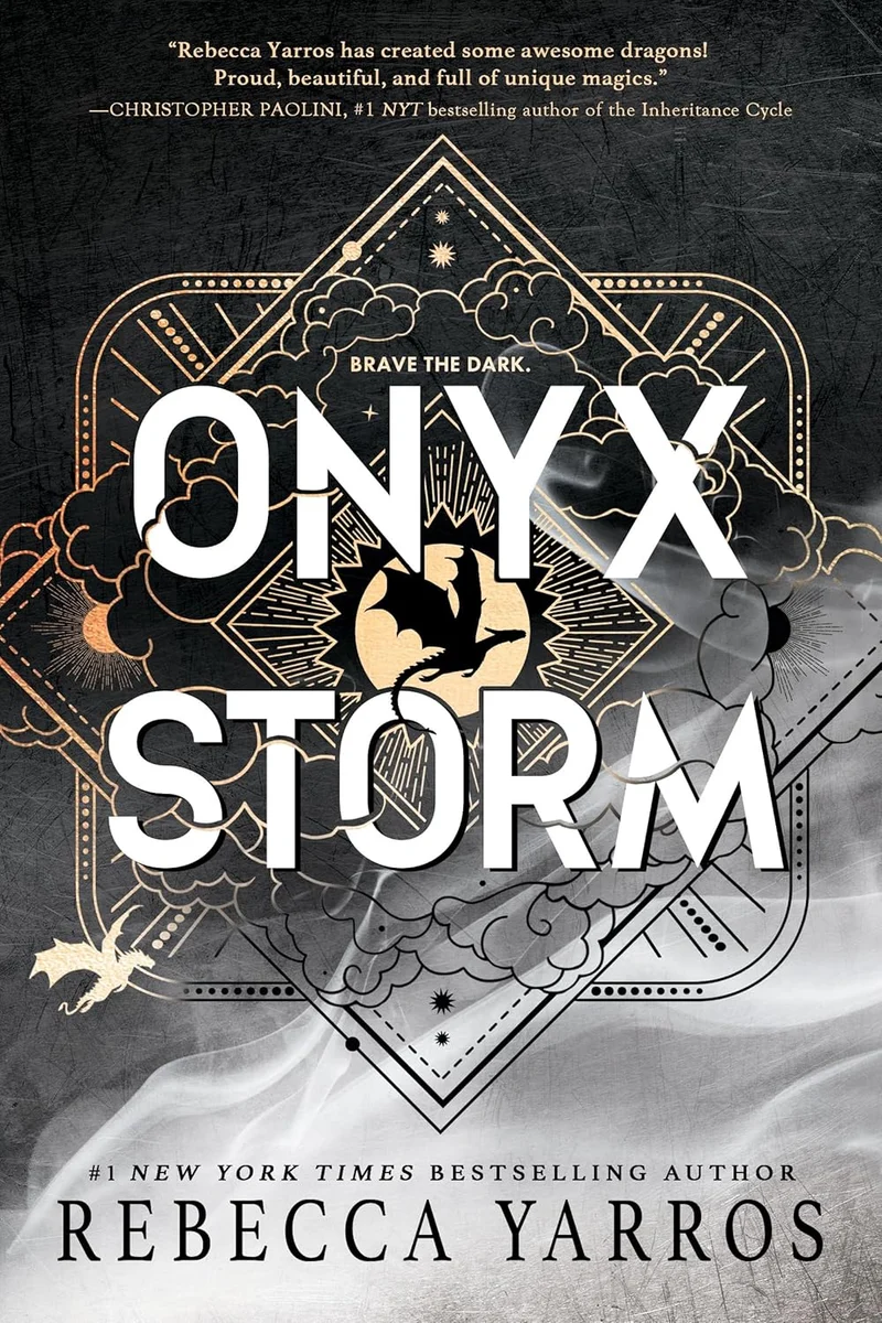 Onyx Storm (The Empyrean Series, 3) by Rebecca Yarros book cover